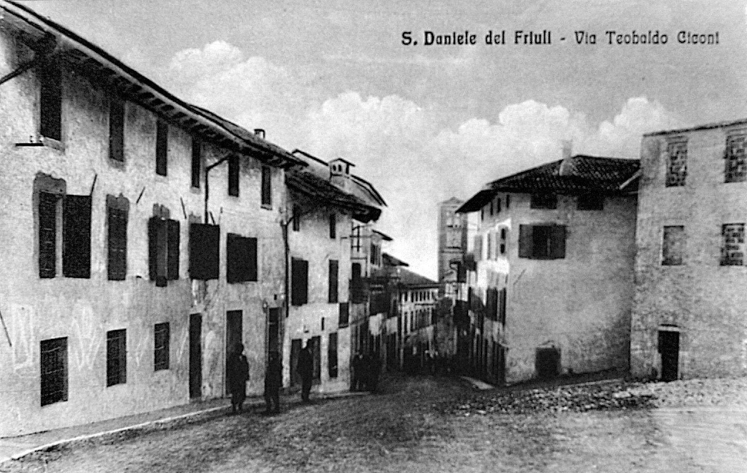 Foto storica della sede a San Daniele del Friuli 